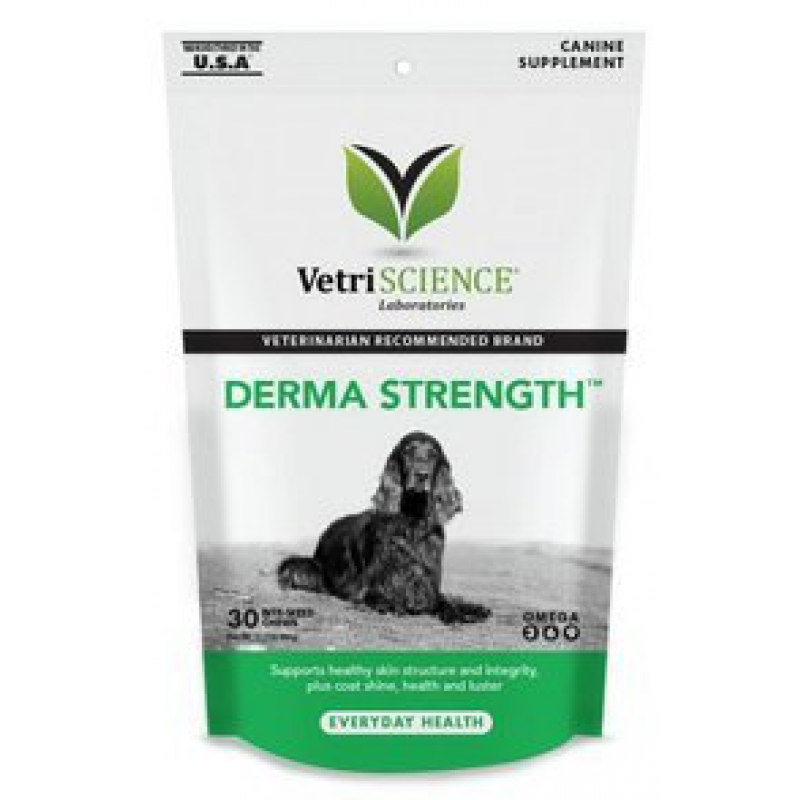 VetriScience Derma Strenght podp.kůže psi 70ks 140g