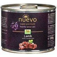 Nuevo Senior Lamb Jahňacie s brusnicami konzerva 200g