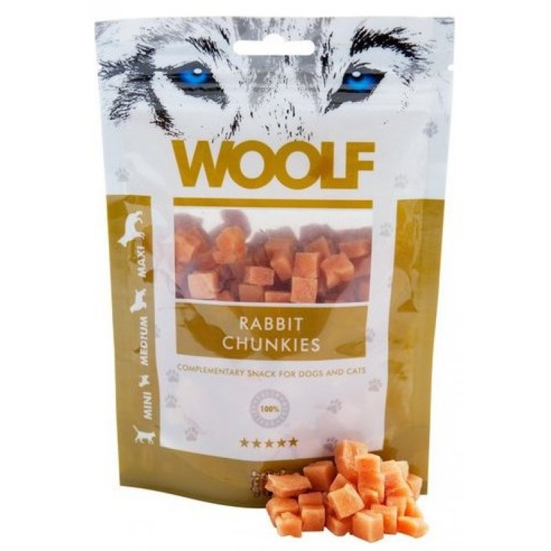 WOOLF Rabbit chunkies 100g