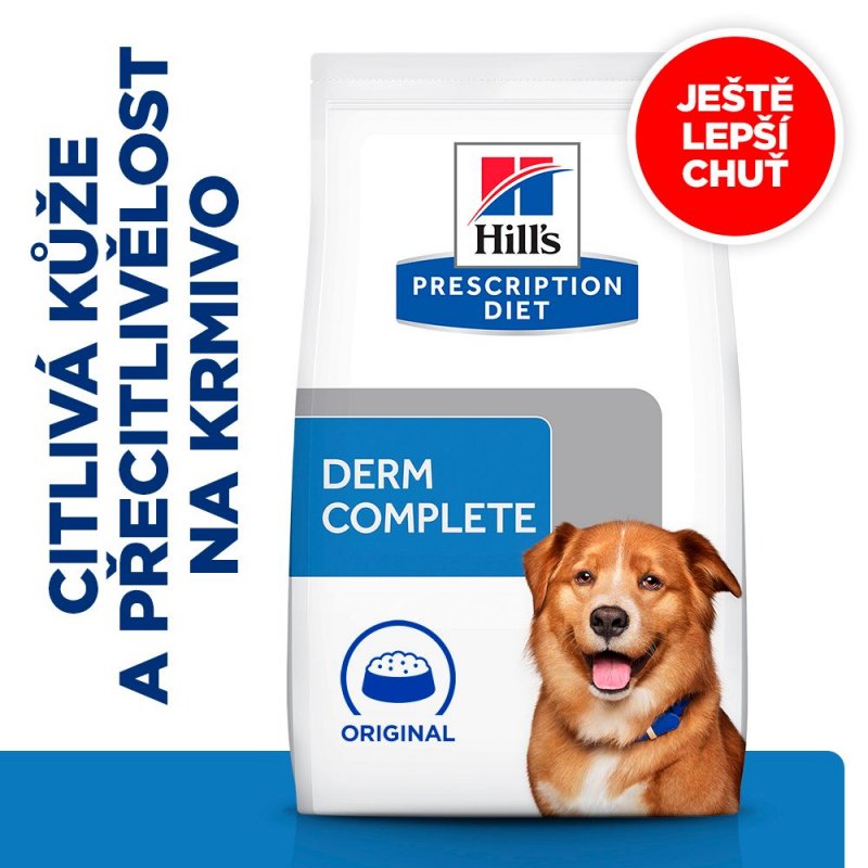 Hill's Can. PD Derm Complete 4kg NEW