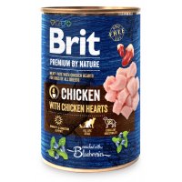 Brit Premium by Nature Chicken with Hearts 400g
