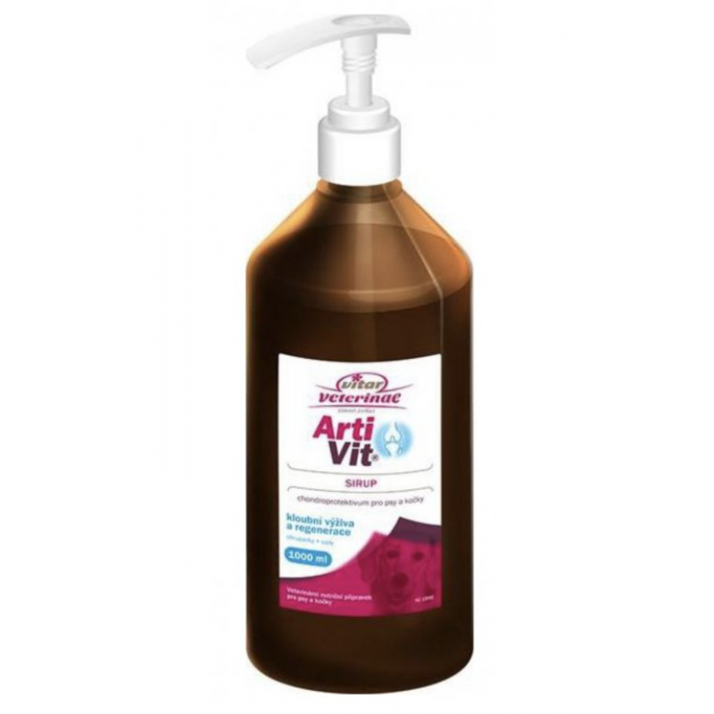 Nomaad ArtiVit Sirup 1000ml s dávkovačom