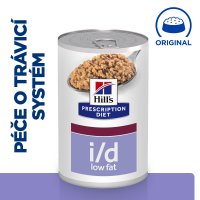 Hill's Prescription Diet i/d Low Fat Starostlivosť o zažívanie konzerva pre psov