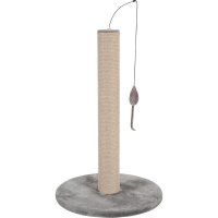 Škrabadlo stĺpik s hračkou šedá 63cm Zolux