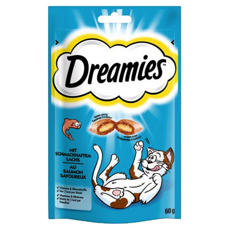 Dreamies cat s lososom 60g