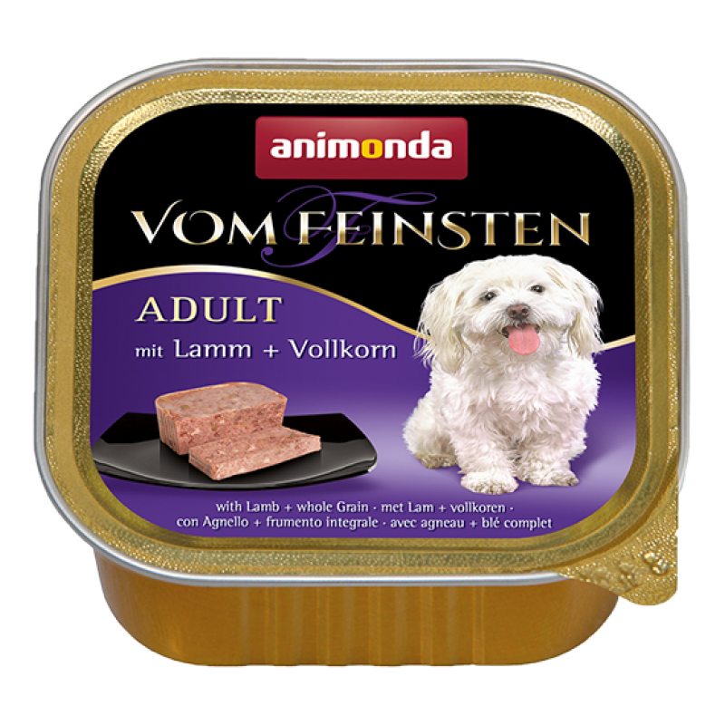 Animonda paštéta Menue jahňacie/obilniny pes 150g