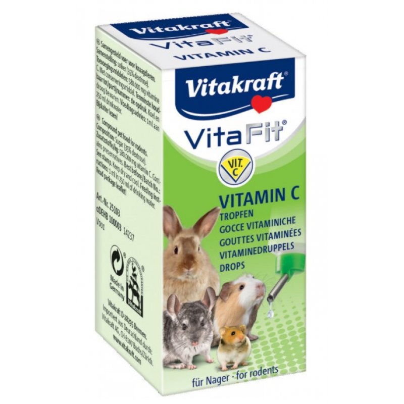 Vitakraft Rodent Hamster Vitamin C 10ml
