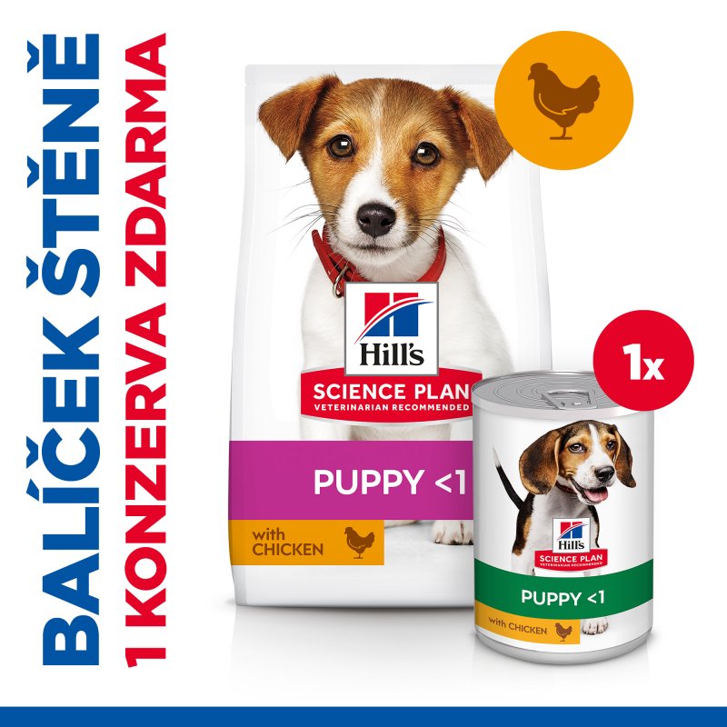Balíček - Hill´s Science Plan Puppy Mini & Small