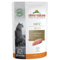 Almo Nature HFC Jelly - Kuracie prsia v želé 55g (odber 24 ks)