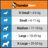 Vesta upokojujúca ThunderShirt pre psov šedá S