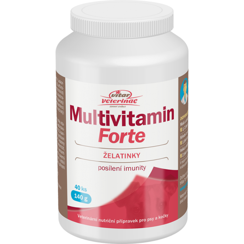 Nomaad Multivitamin Forte 40ks želé
