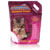 Podstielka Catwill Diamond Power mačka pohlcujúca pach 7,6l