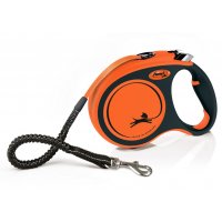 Vodítko FLEXI Xtreme L pásik 5m/65kg oranžová
