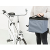 Front-Box transp. košík na riadidlá, 38 x 25 x 25cm, sivá (max. 6kg) - DOPREDAJ