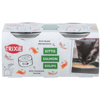 Salmon Soup losos a kura - tekutá maškrta pre mačky, (BALL 4 x 80 g)