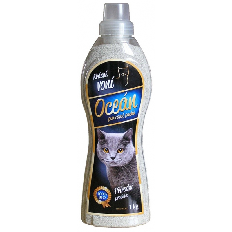 Pohlcovač pachov do podstielky s vôňou oceán plv 1kg