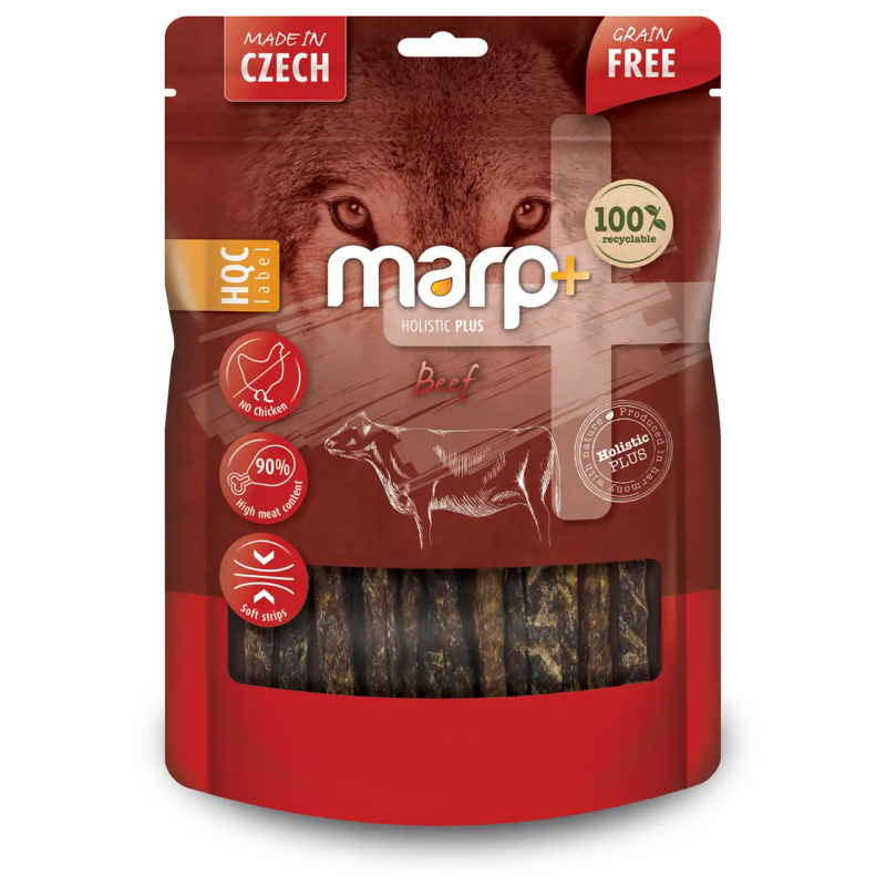 Marp Holistic Plus - hovädzie maškrty pre psov 80g