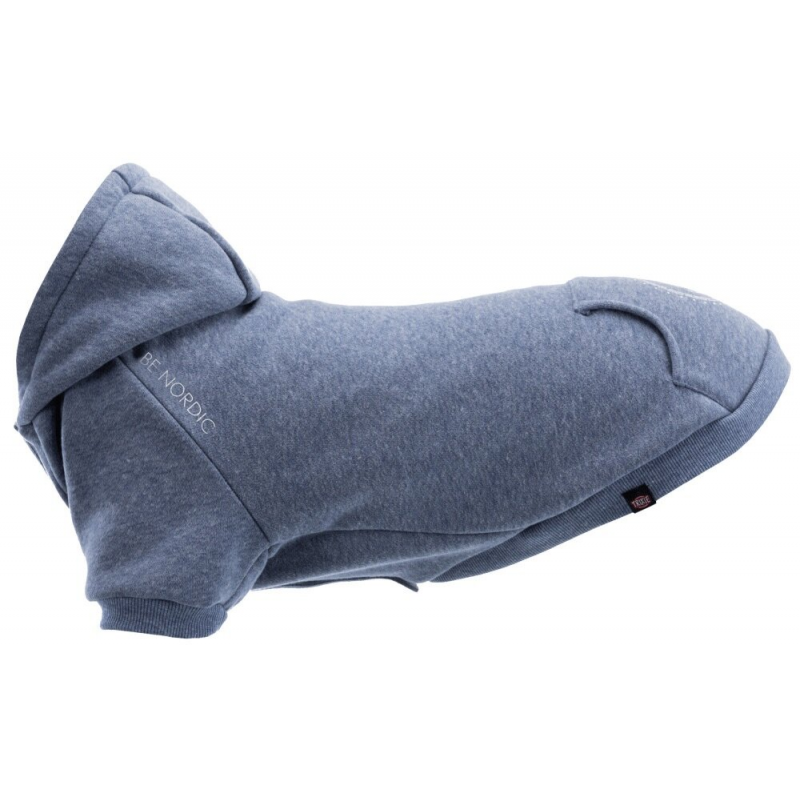 BE NORDIC Flensburg mikina s kapucňou, XS: 27 cm, modrá