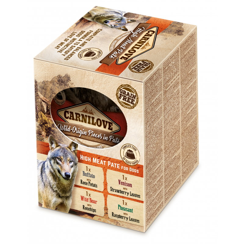 Carnilove Dog Pouch Paté MULTIPACK 4x300g