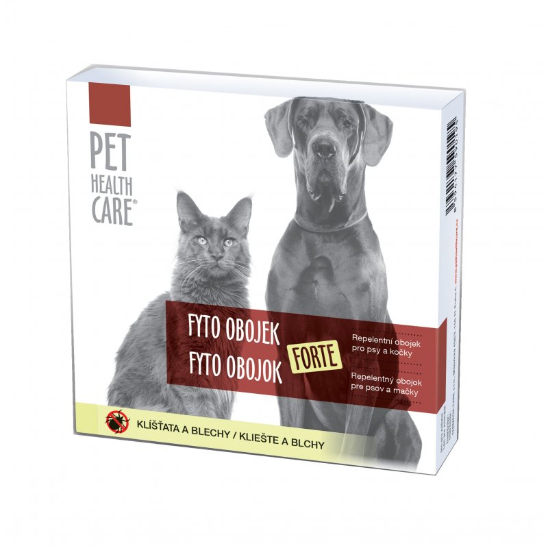 Antiparazitný obojok Fyto Forte pre psov a mačky Pet Health Care 65cm