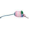 Myška tkaná s catnipom, 7 cm, rôzne farby