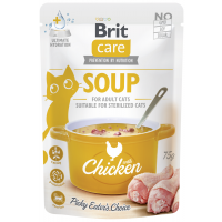 Brit Care Cat Soup with Chicken 75g (min. odběr 15 ks)