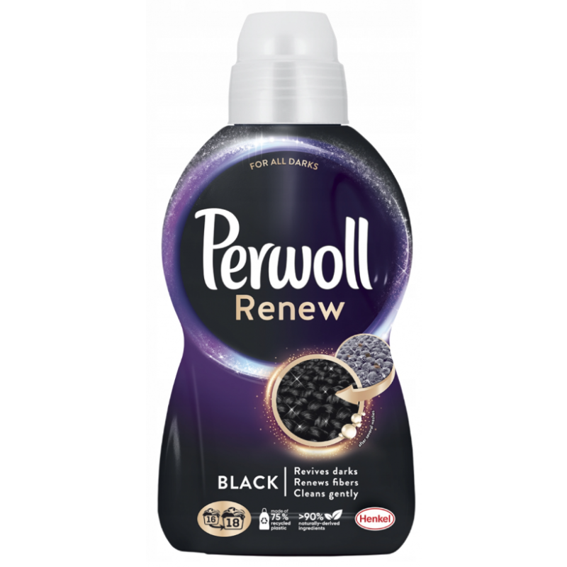 Prací prostriedok Perwoll Black Renew gél 990ml 18dávok