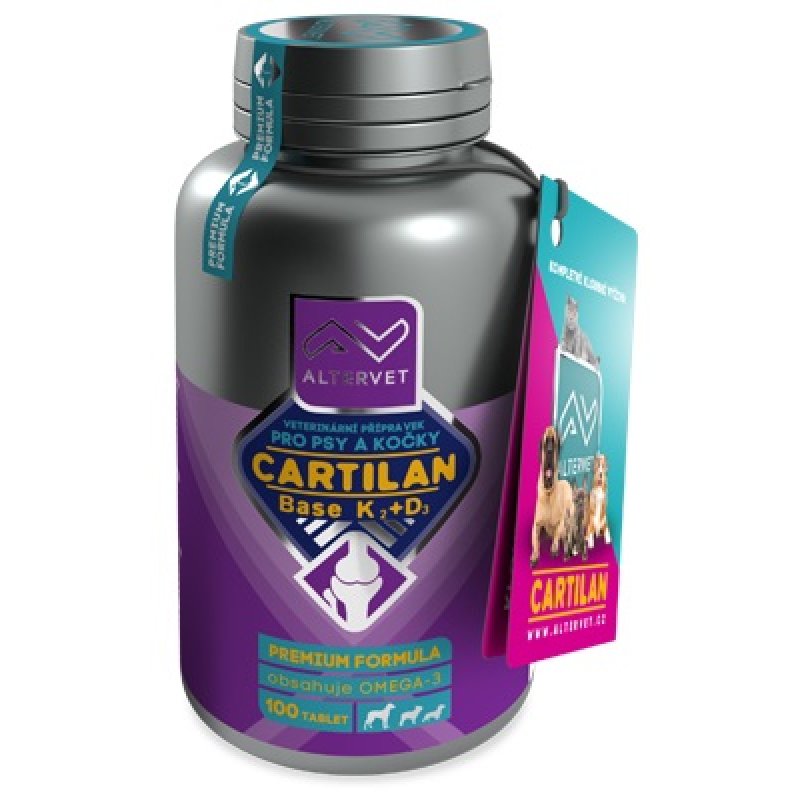 CARTILAN BASE K2+D3 100tbl Altervet