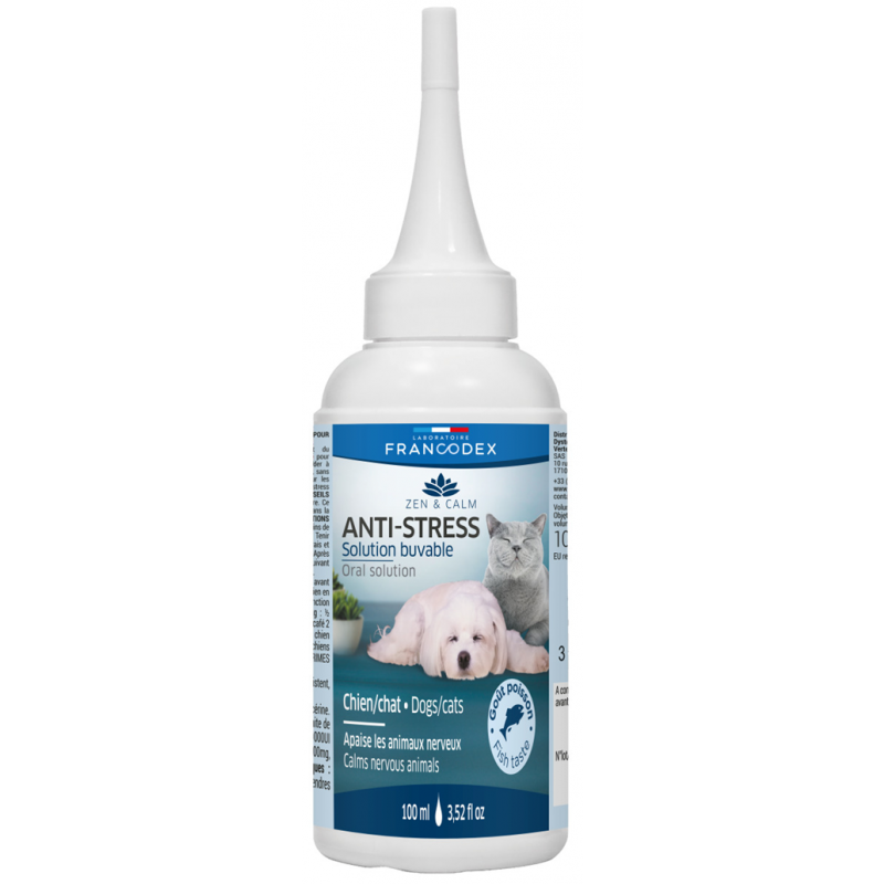 Francodex Anti-stress pes, mačka 100ml