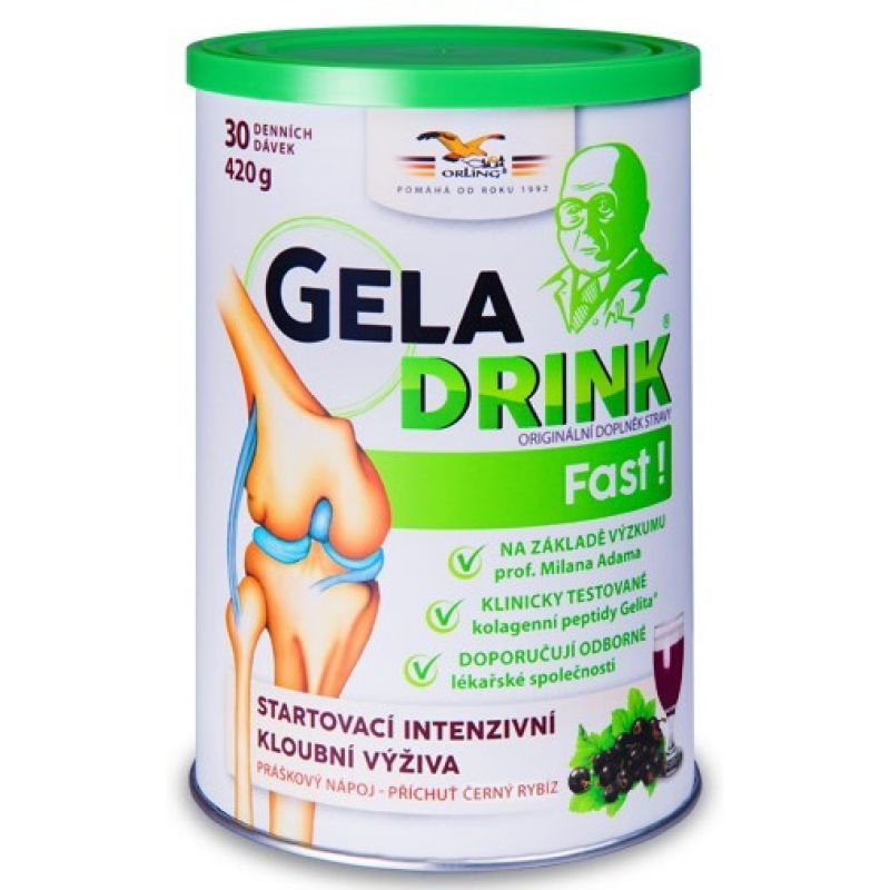 Geladrink fast čierne ríbezle 420g