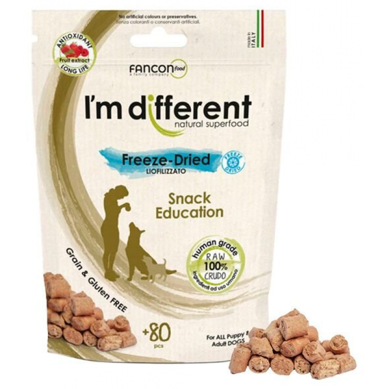 I´M DIFFERRENT SNACK výcviková mrazom sušená maškrta, 40 g