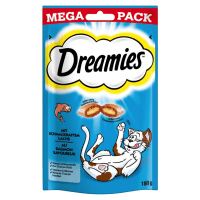 Dreamies mačka pochúťka Mega Pack s lososom 180g