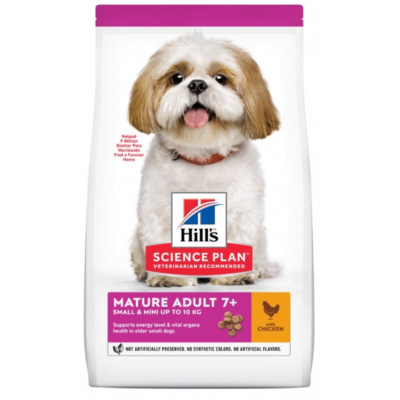 Hill's Can.Dry SP Mature Adult7+ Small&Mini Chicken 6kg