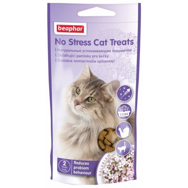Beaphar Pochúťka No Stress mačka 35g