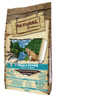 Natural Greatness Field,River Cat Recipe /losos,jahňa/ 600g