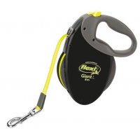 Vodítko FLEXI Giant XL 8m/75kg Pásik NEON