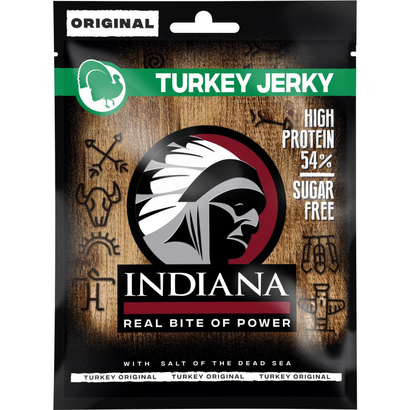 INDIANA Jerky morčacie Original 25g