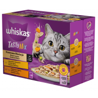 Whiskas kaps. Tasty Mix Creamy Creat. 12x85g