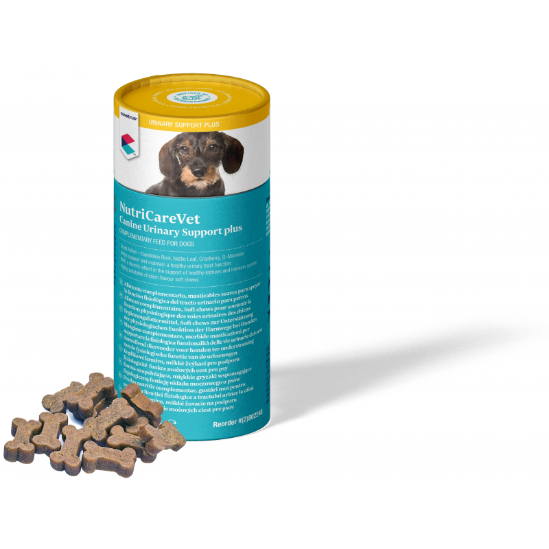 NutriCareVet Urinary supp. Canine CHEW 60tbl CVET