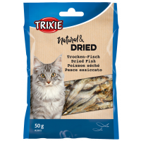 Rybičky sušené pre mačky 5-6cm 50g TRIXIE