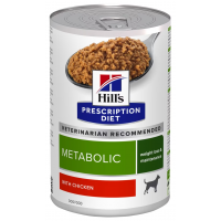 WET "BIG BOOST": Hill's Prescription Diet Metabolic konzerva pre psov 370 g
