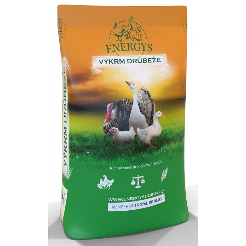 Energys krmivo pre kačice Maxi granulované 25kg