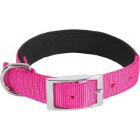 Obojok pes SOFT NYLON ružový 20mm/40cm Zolux