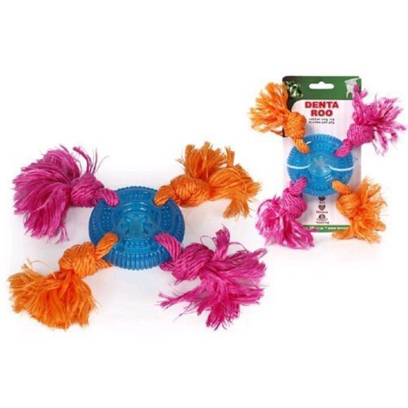 TOMMI Dentálne disk Denta Roo Disk sa 4 uzly (24cm) 8cm