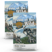 2 x Taste of the Wild Pacific Stream Puppy 12,2kg