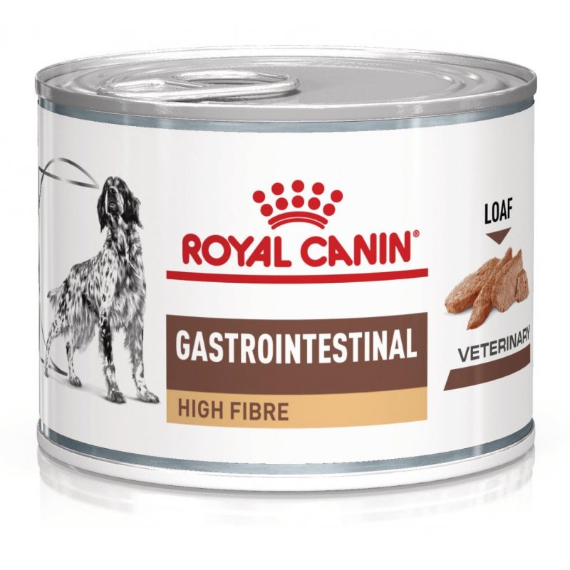 Royal Canin VHN DOG GASTROINTESTINAL HIGH FIBRE LOAF konzerva 200 g