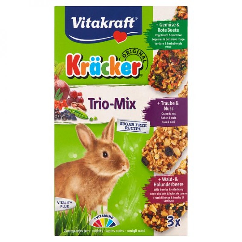 Vitakraft Rodent Rabbit poch. Kräcker Kombi 3ks