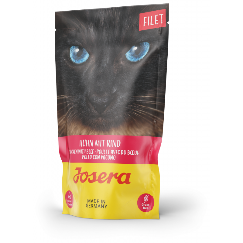 Josera Cat Super Premium Filet kaps. chick.& beef 70g