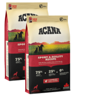2x Acana Dog Sport Heritage 17kg