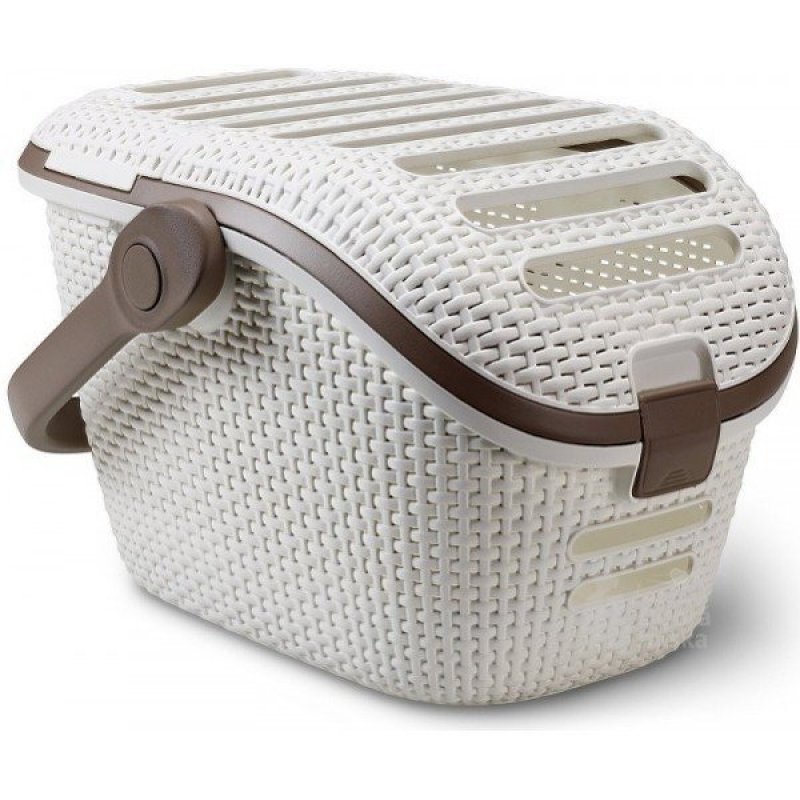 Curver prepravka Rattan 51x38x33cm mocha
